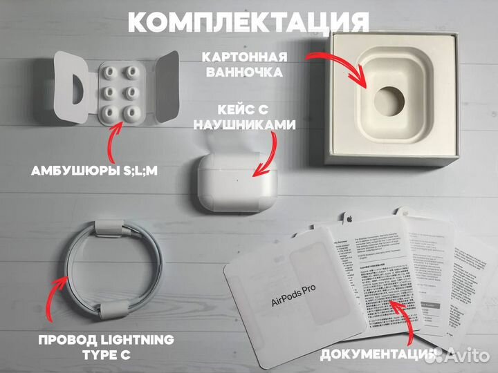 Беспроводные наушники Airpods Pro 2