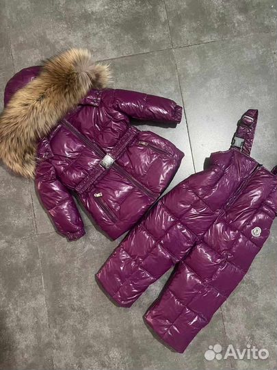 Зимний костюм moncler девочки 92/128