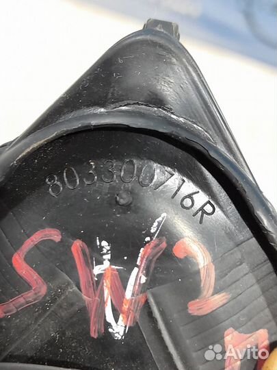 Уплотнитель перед проема стекла двери Renault sand