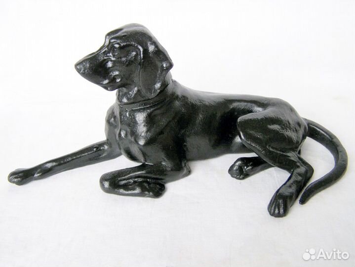 Собака. Поинтер, дог. Каслинское литье. Касли