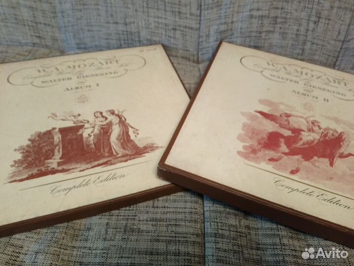 Виниловые пластинки Моцарт. Комплект 11 пластинок