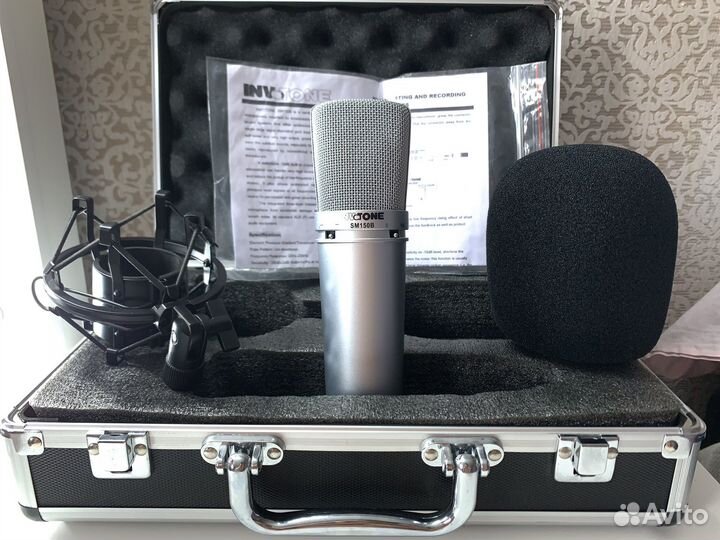 Студийный микрофон Invotone SM 150B (XLR)