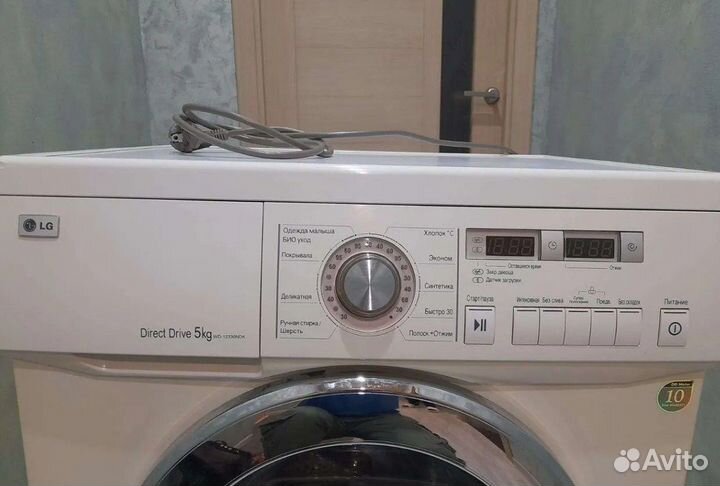 Стиральная машина lg direct drive nano, 5 кг