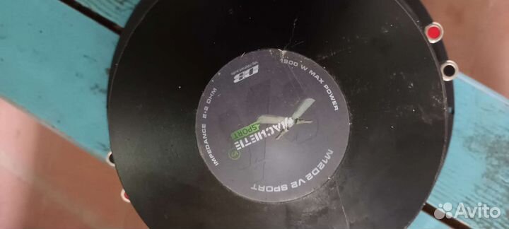 Автомобильный сабвуфер активный бу