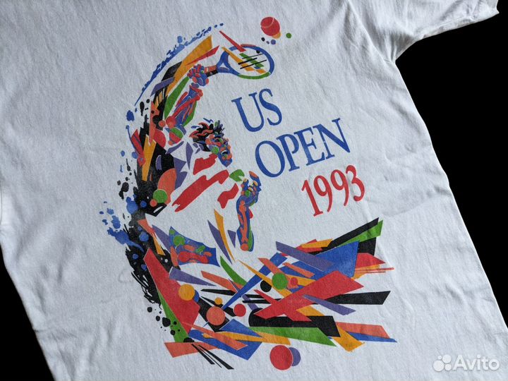 Футболка US Open 1993 теннис винтаж