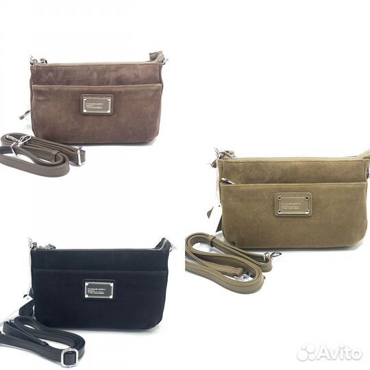 Сумка decoratta замша