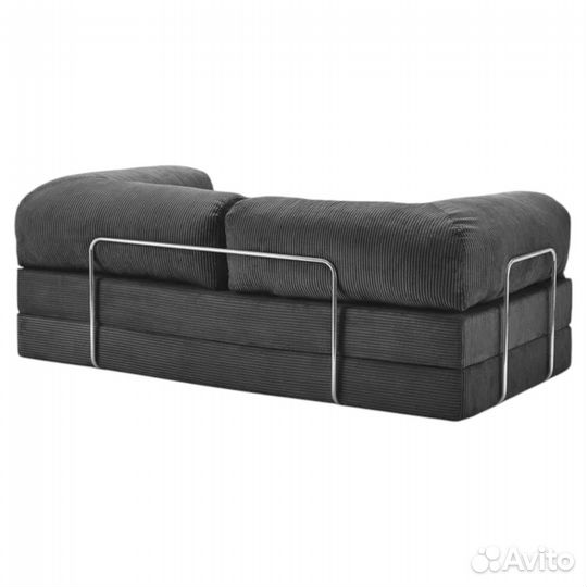 Диван бескаркасный Teddy графитовый