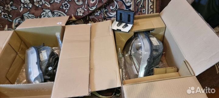 Фары на рено логан1 2010г рестайлинг б/ у