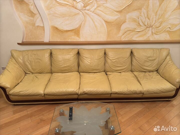 Диван кожаный Alberto Nieri