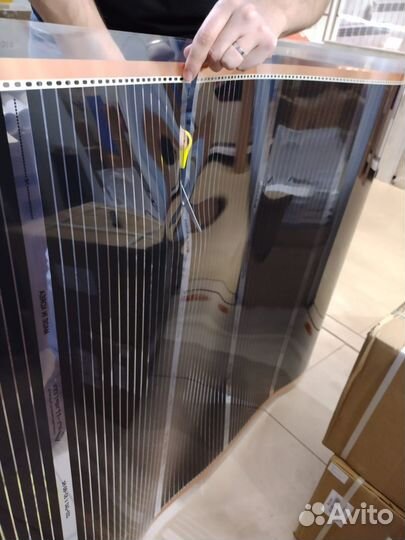 Теплый пол плёночный в дом под ламинат