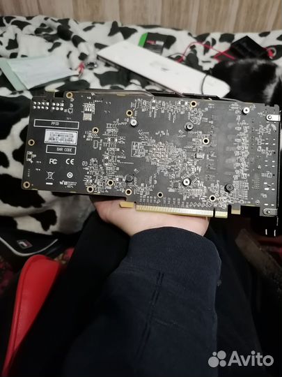 Видеокарта rx580 4gb