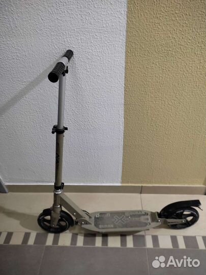 Скутер взрослый с большими колесами