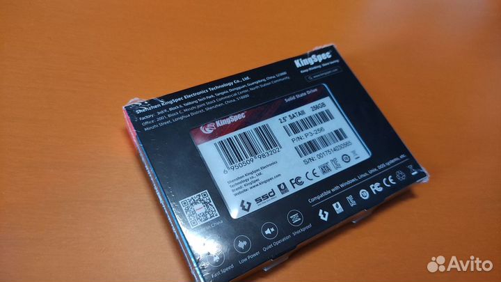 SSD Kingspec 256GB