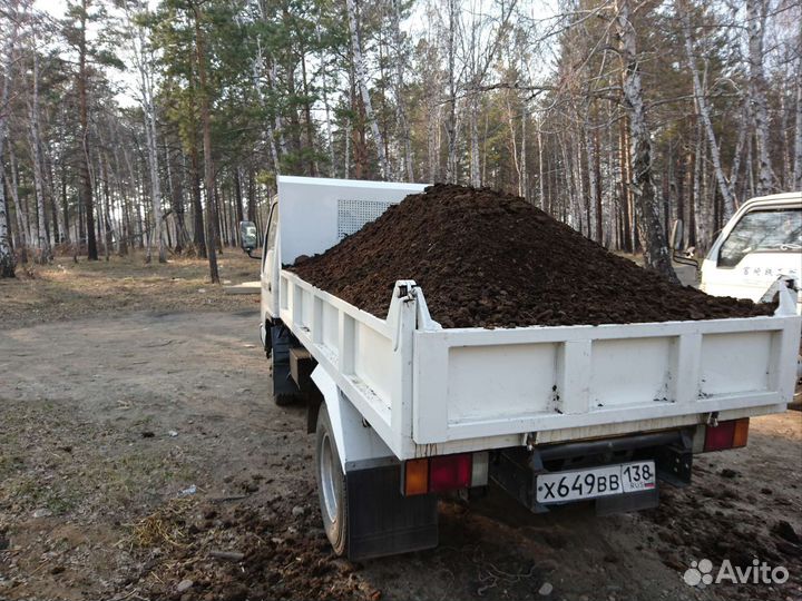 Перегной для огорода Чернозём