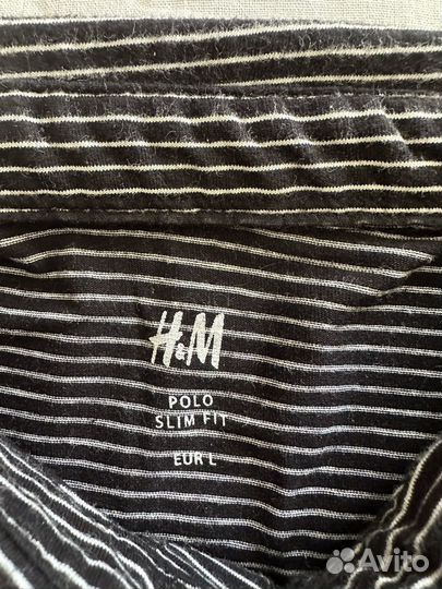 Поло мужское H&m