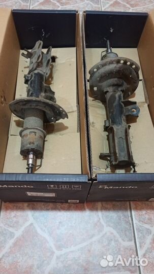 Стойка амортизационная передняя kia rio 3 оригинал