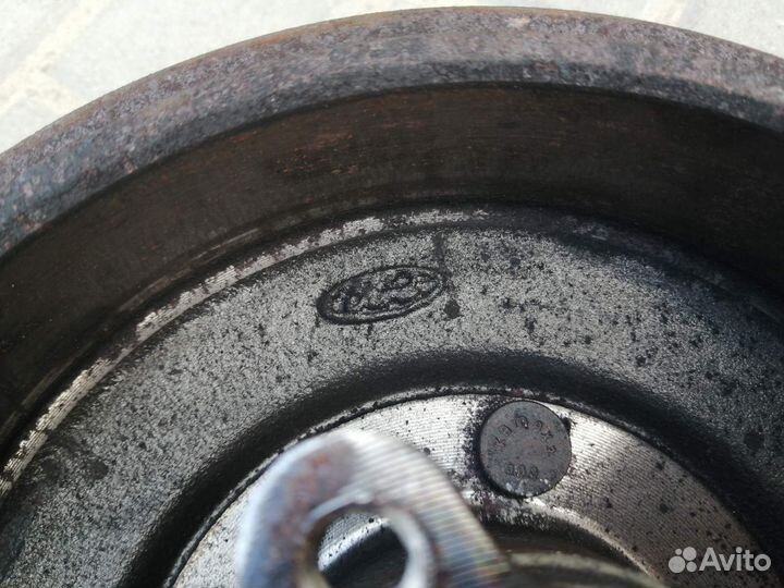 Тормозные Барабаны Пара Форд фьюжен Fusion Ступица