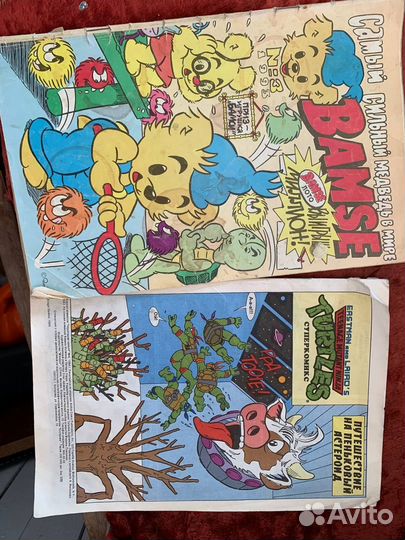 Комиксы из 90х