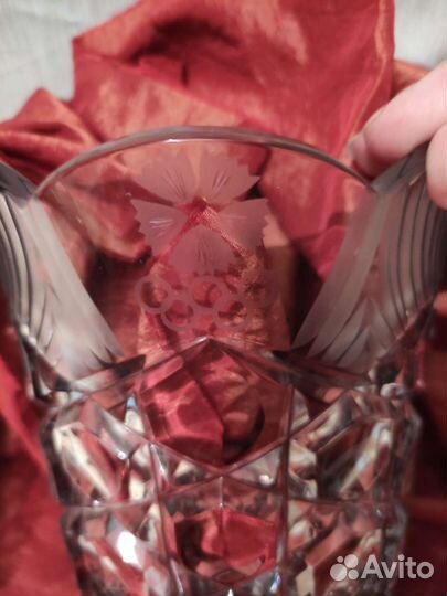 Ваза Магнолия с символикой Олимпиада 80