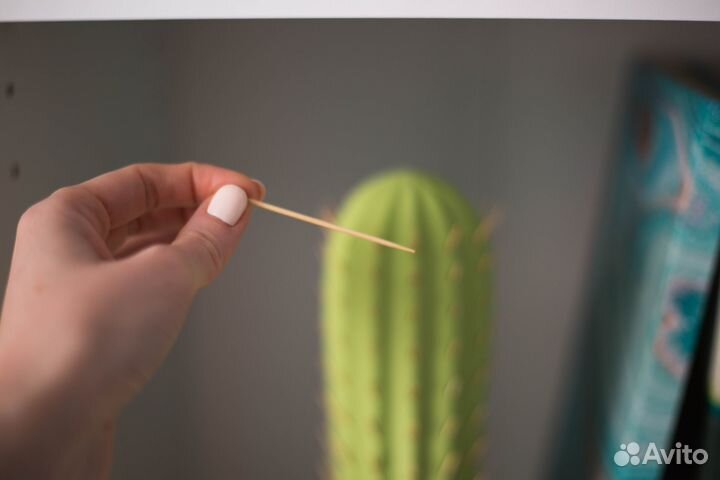 Кактус подставка для зубочисток