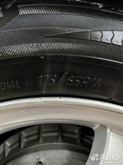 Литые диски r14 на ваз с зимней резиной