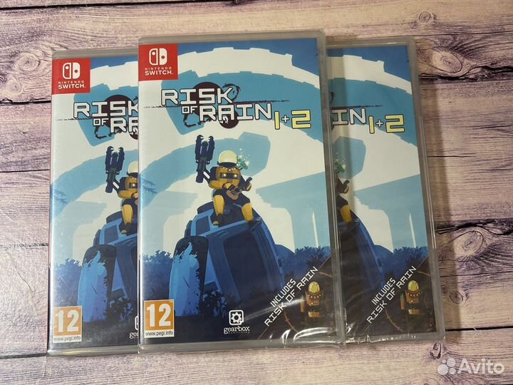 Risk of rain 1+2 nintendo switch