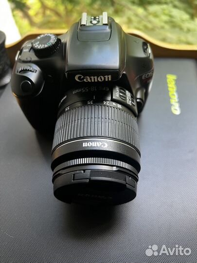 Зеркальный фотоаппарат canon eos 1100d kit