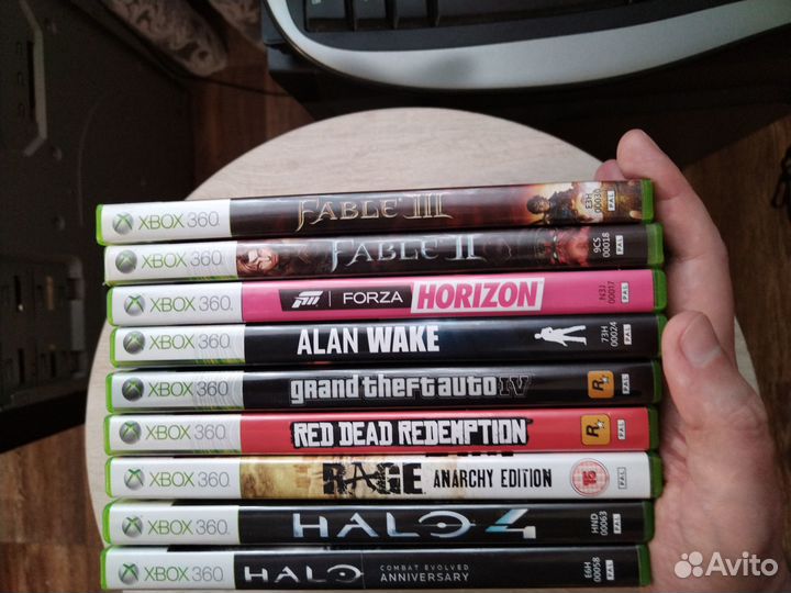 Диски для xbox 360 лицензии б/у