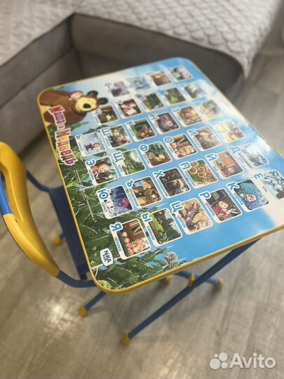 Детский столик и стульчик