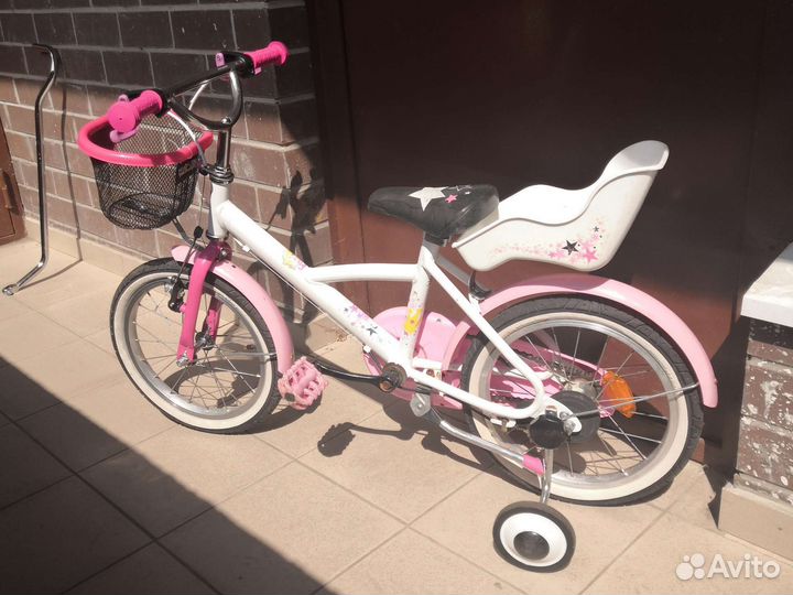 Детский велосипед для девочки bTwin 16 Princess