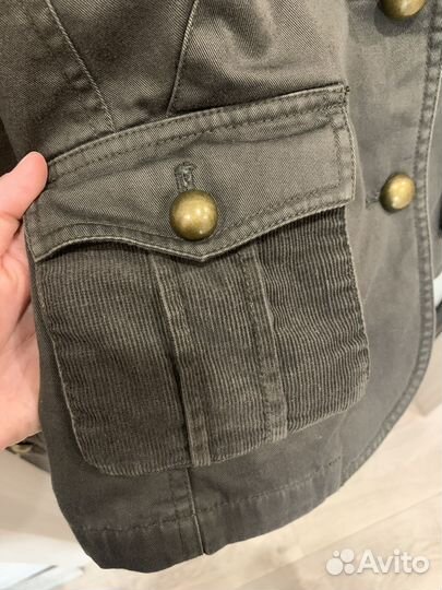 Женский пиджак хаки 42 на весну осень