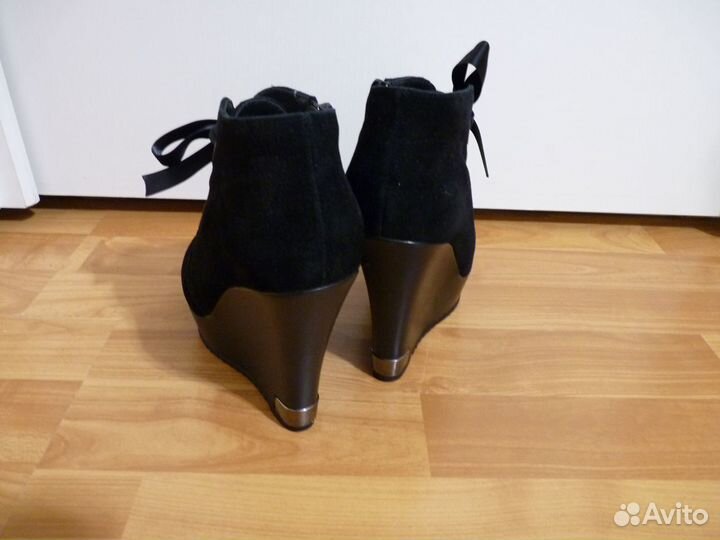 Ботильоны Натуральная Замша практически новые р.37