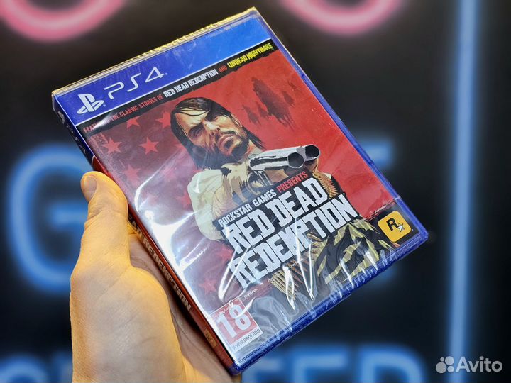 Диск PS4 PS5 Red Dead Redemption