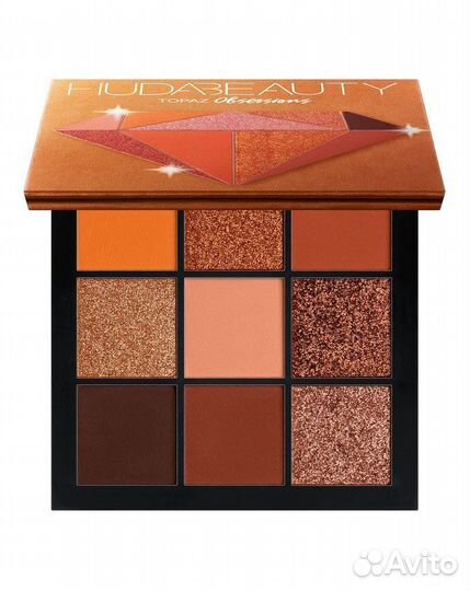 Палетка теней huda beauty obsessions palette