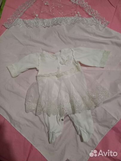 Платье боди для девочки