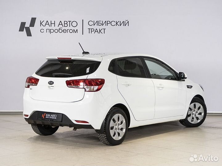 Kia Rio 1.6 МТ, 2017, 89 552 км