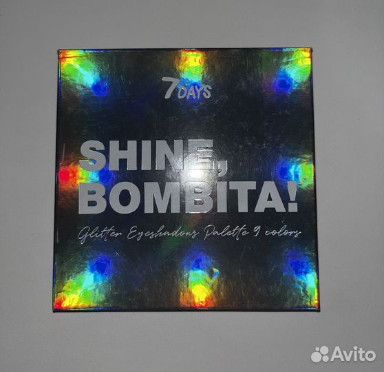 2 палетки для макияжа Nyx и 7days