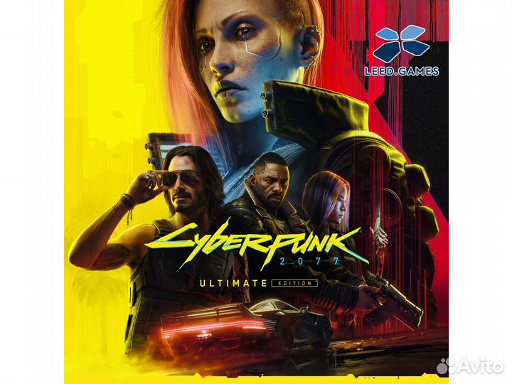 Cyberpunk 2077 Ultimate Прокат Phantom DLC PS5 PS4