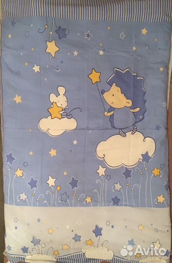 Детское постельное белье с бортиками