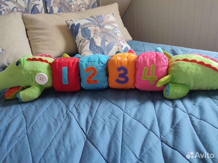 Развивающие крокодил, автовоз