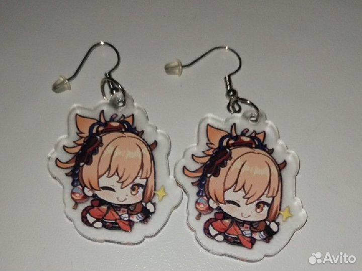 Серёжки Genshin impact