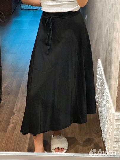 Атласная юбка