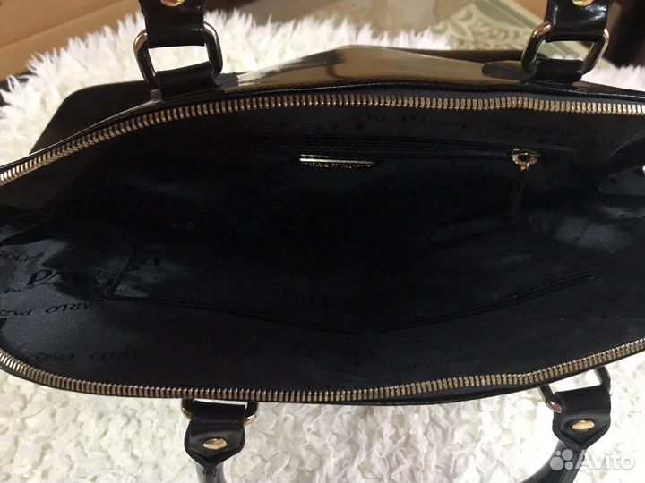 Сумка женская лаковая Carlo Pazolini новая