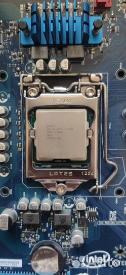М/п Intel DZ77BH-55K (1155, Z77, ATX) + i7 2600k