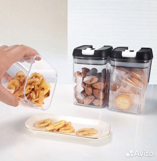 Набор контейнеров для сыпучих продуктов