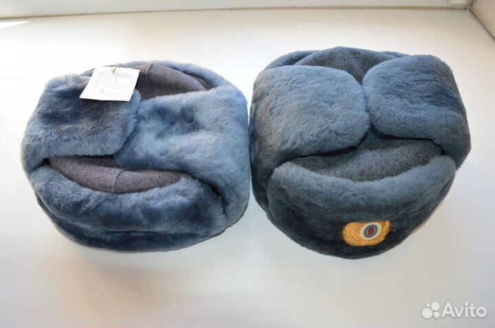 Шапка-ушанка офицерская. Размер 56. Новая