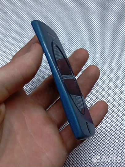 Nokia 7210. Задняя крышка. Оригинал. Голубая