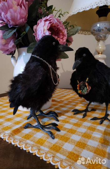 Ворона,ручная работа