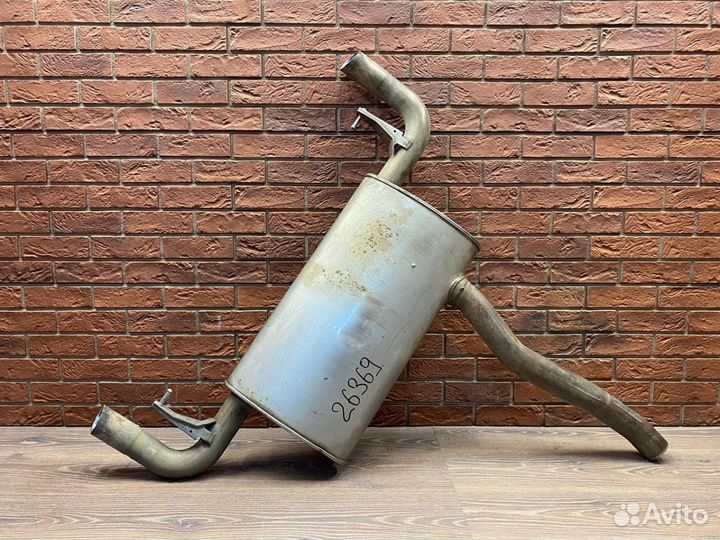 Задняя банка глушителя Bmw X3 G01 2017-2023