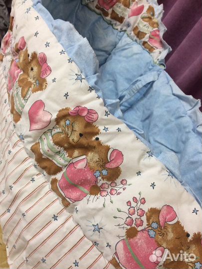 Бортики с балдахином